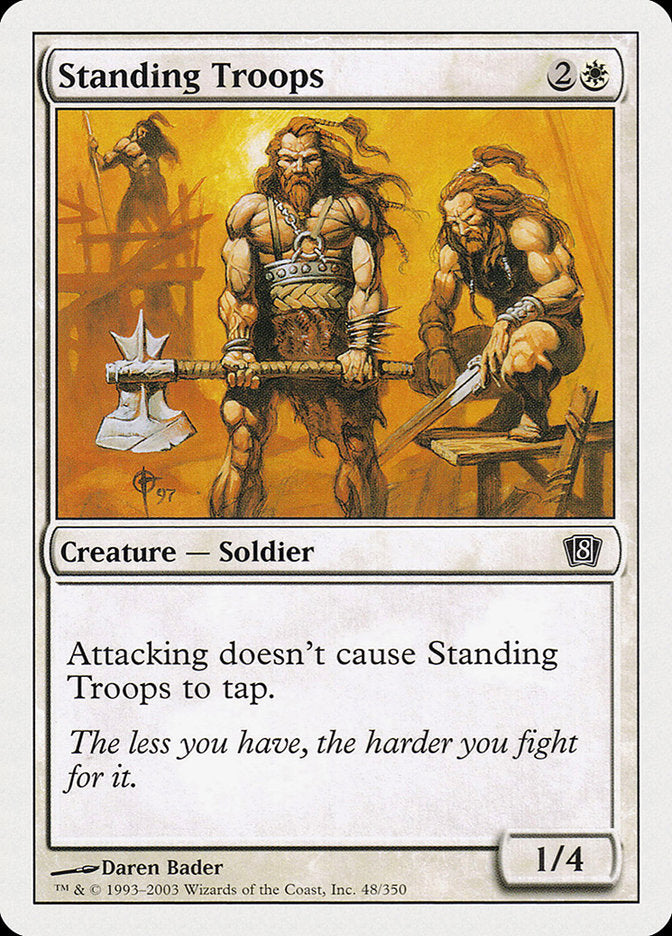 Standing Troops - Foil
