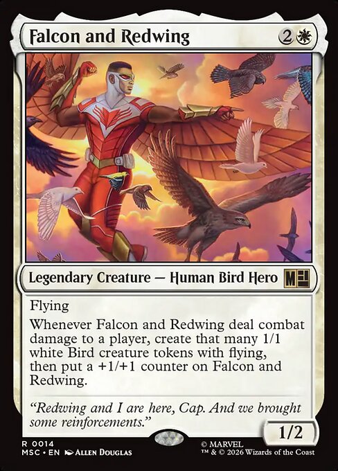Falcon and Redwing - Surge Foil