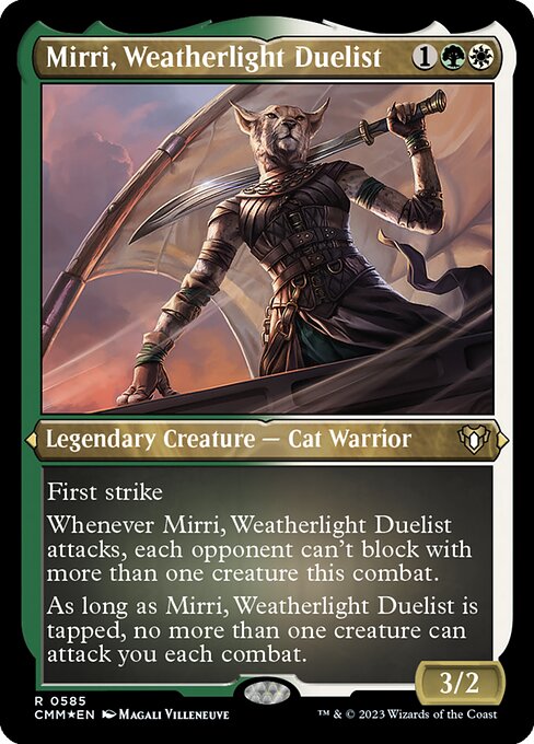 Mirri, Weatherlight Duelist - Foil-Etched