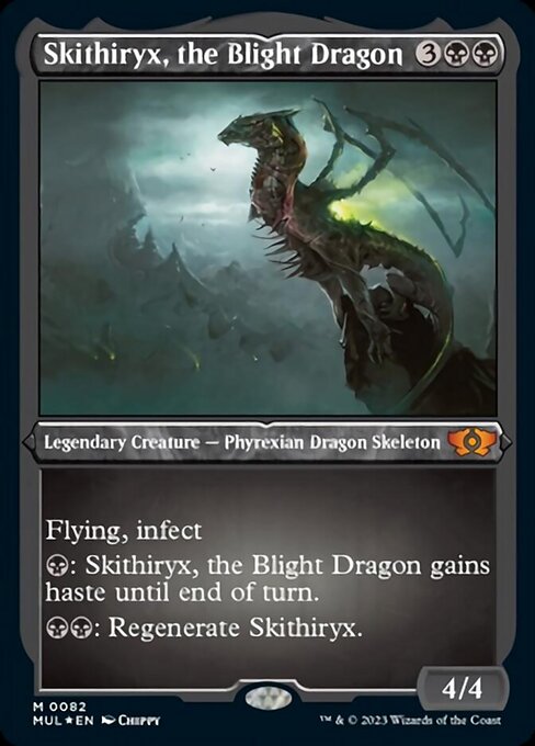 Skithiryx, the Blight Dragon - Foil-Etched