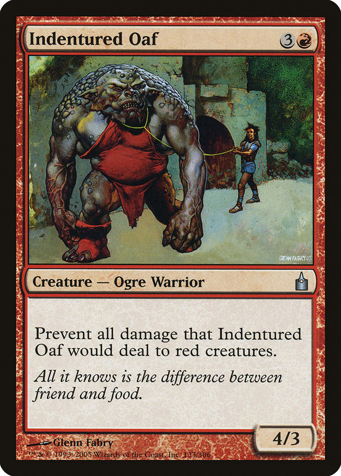 Indentured Oaf - Foil