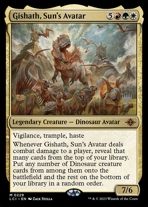 Gishath, Sun's Avatar - Foil - Promo Pack
