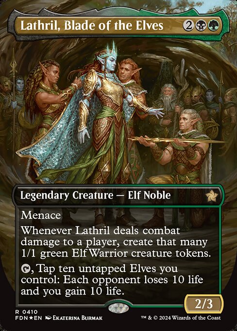 Lathril, Blade of the Elves - Mana Foil