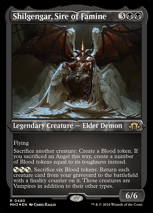 Shilgengar, Sire of Famine - Foil-Etched