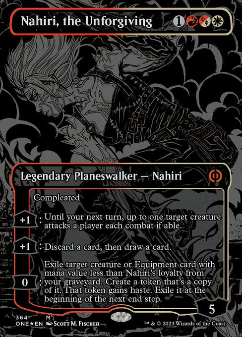 Nahiri, the Unforgiving - Oil Slick Foil