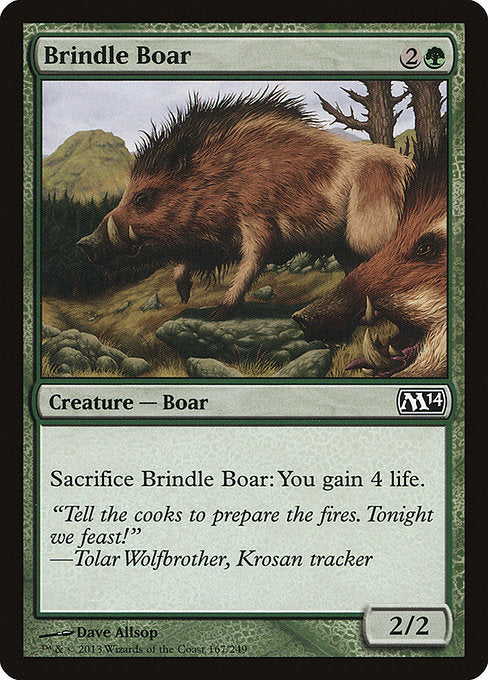 Brindle Boar - Foil