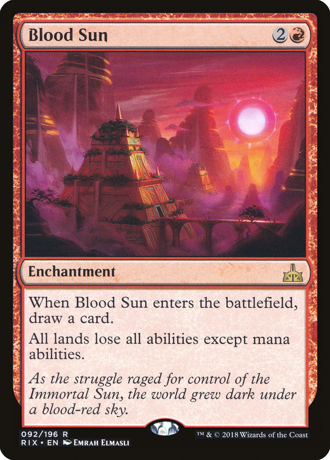 Blood Sun - Foil