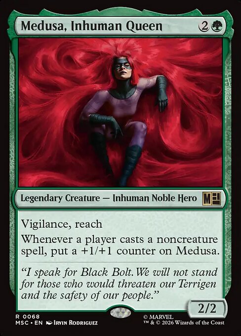 Medusa, Inhuman Queen - Surge Foil