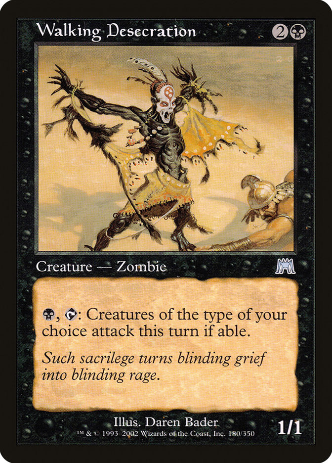 Walking Desecration - Foil