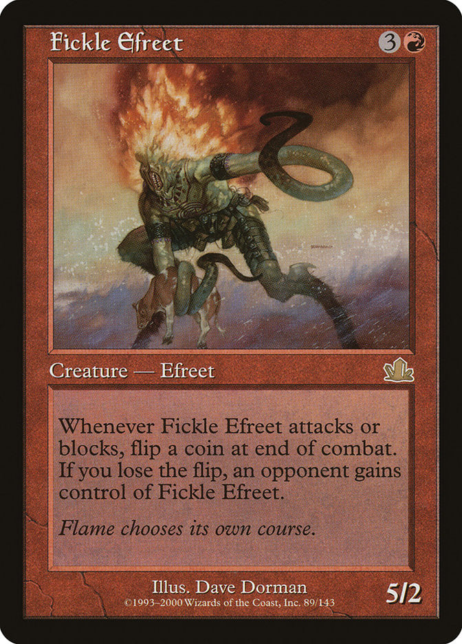 Fickle Efreet - Foil