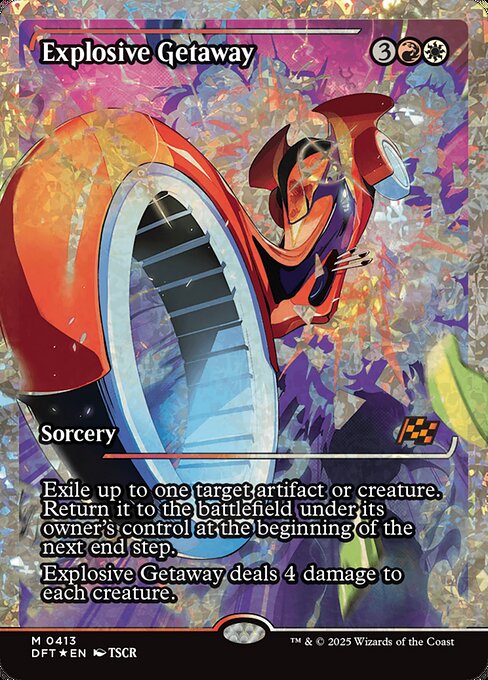 Explosive Getaway - Fracture Foil