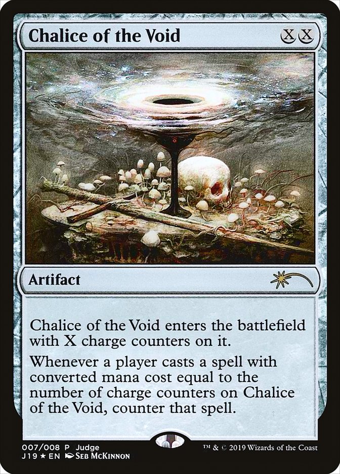 Chalice of the Void - Foil - Judge Promo