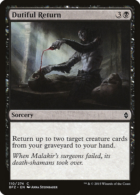 Dutiful Return - Foil