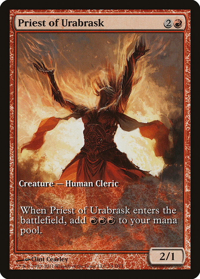 Priest of Urabrask - Game Day Promo
