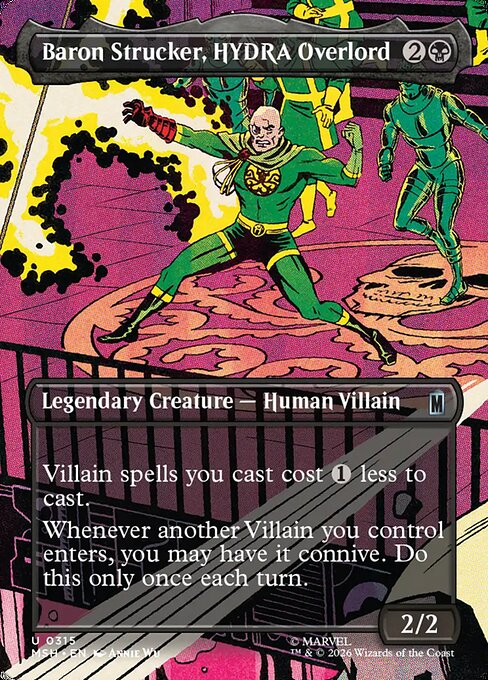 Baron Strucker, HYDRA Overlord - Foil