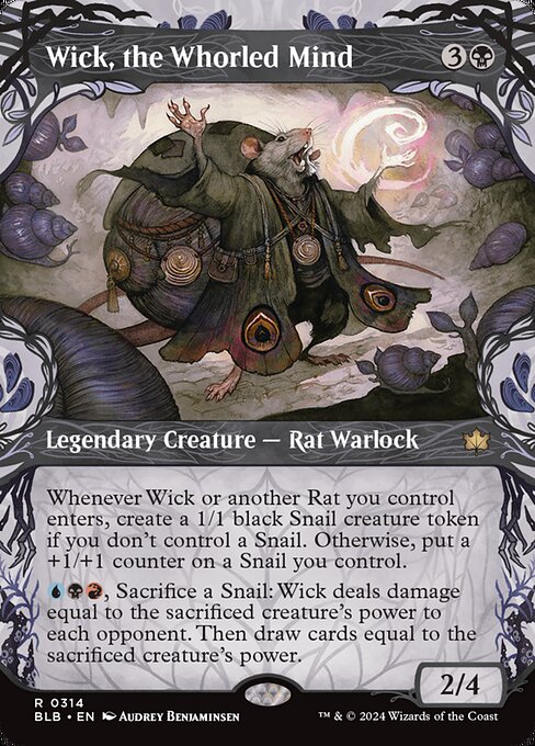 Wick, the Whorled Mind - Foil