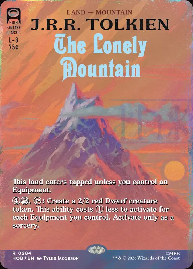 The Lonely Mountain - Surge Foil