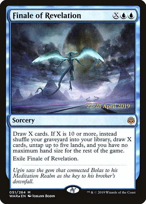 Finale of Revelation - Foil - Prerelease Promo