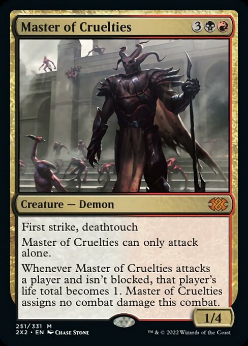 Master of Cruelties - Foil