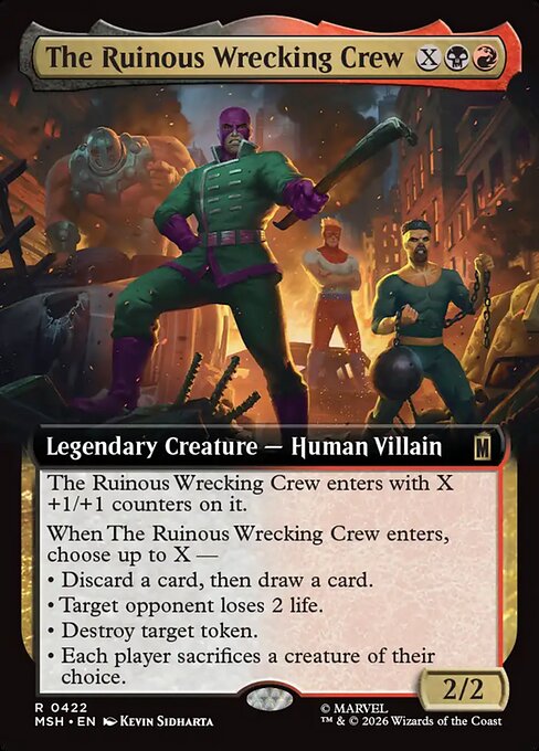 The Ruinous Wrecking Crew - Foil