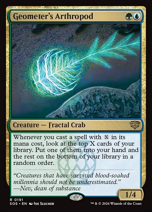 Geometer's Arthropod - Foil