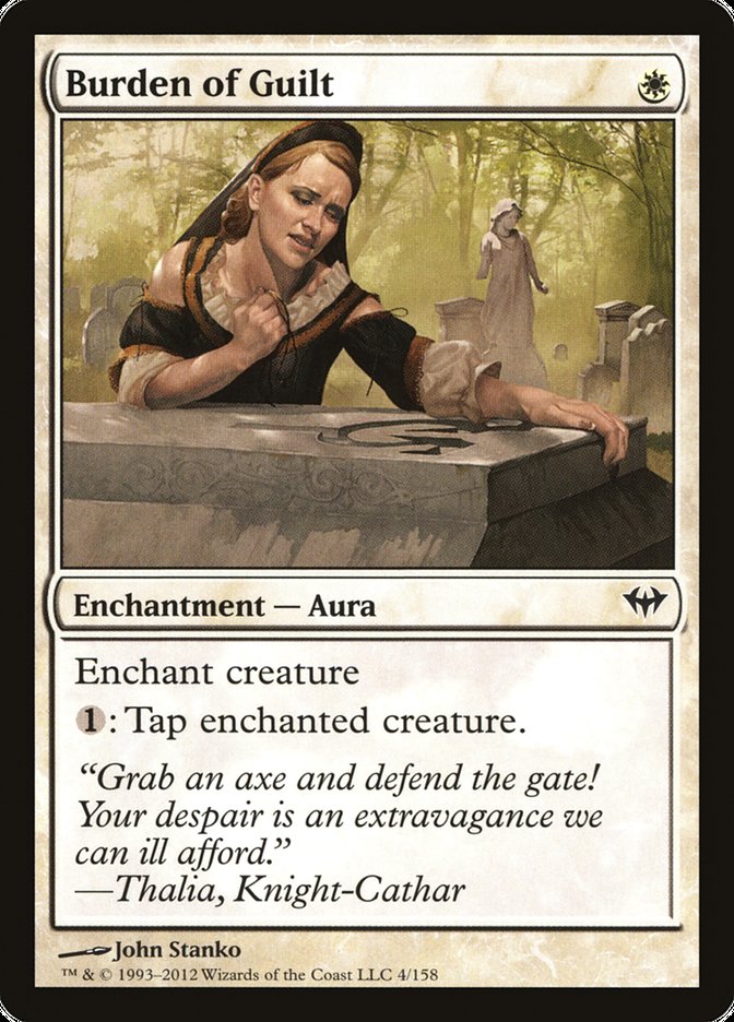 Burden of Guilt - Foil