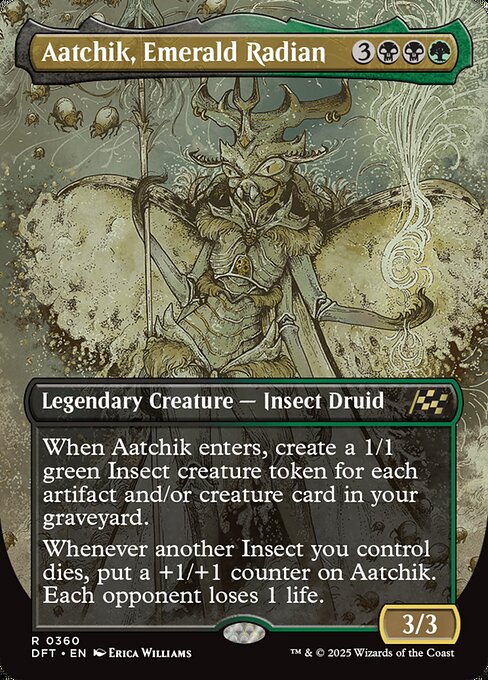 Aatchik, Emerald Radian - Foil
