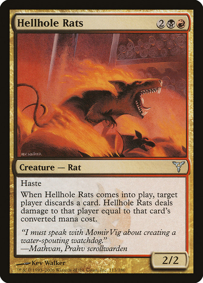 Hellhole Rats - Foil