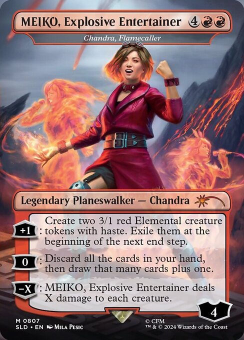 Chandra, Flamecaller (MEIKO, Explosive Entertainer)