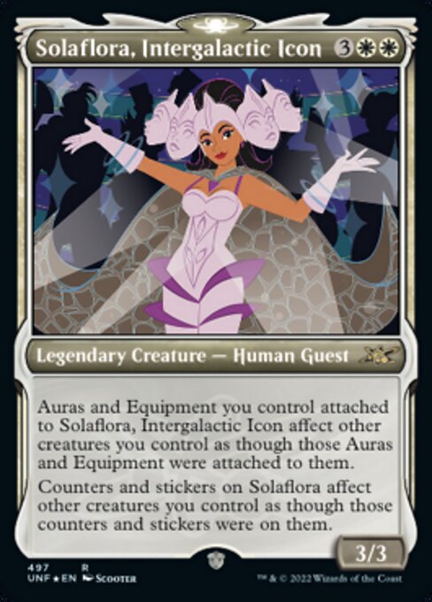 Solaflora, Intergalactic Icon - Galaxy Foil
