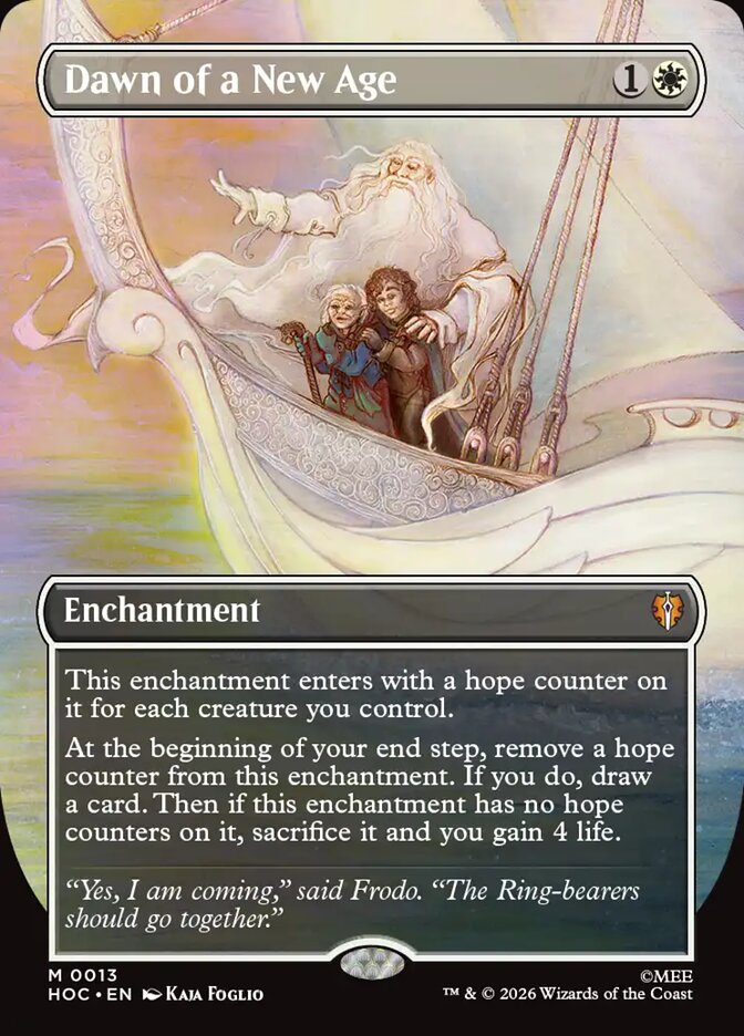 Dawn of a New Age - Foil