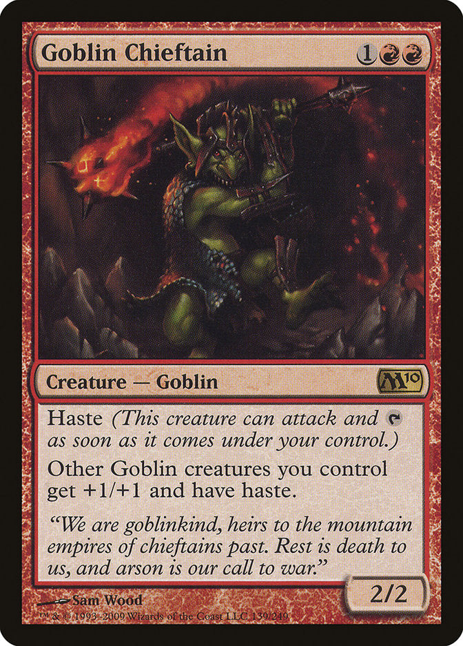 Goblin Chieftain - Foil