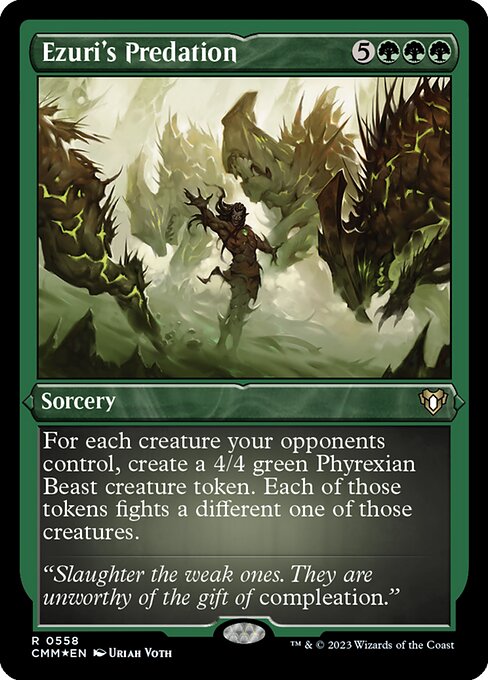 Ezuri's Predation - Foil-Etched
