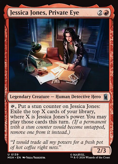 Jessica Jones, Private Eye - Foil