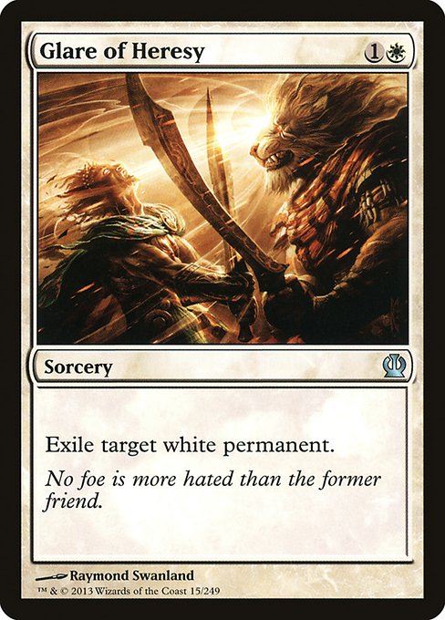 Glare of Heresy - Foil
