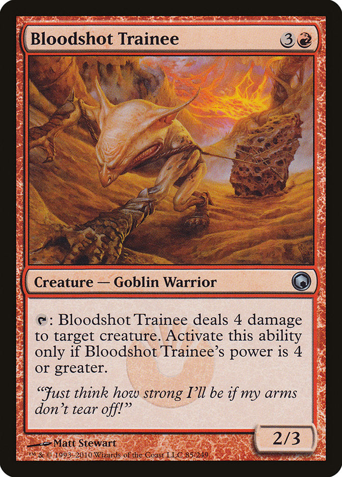 Bloodshot Trainee - Foil