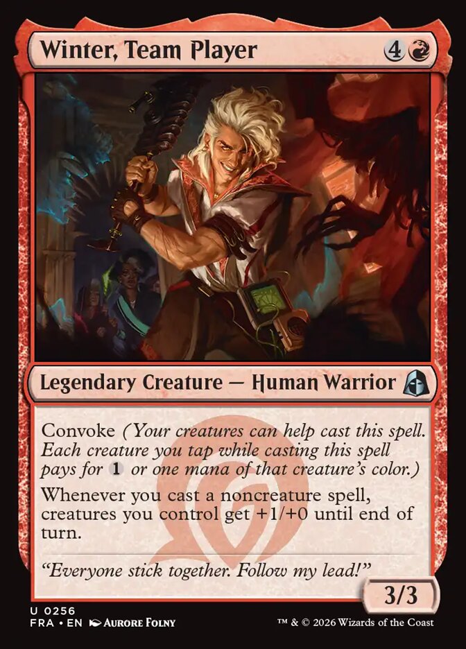 Winter, Team Player - Foil