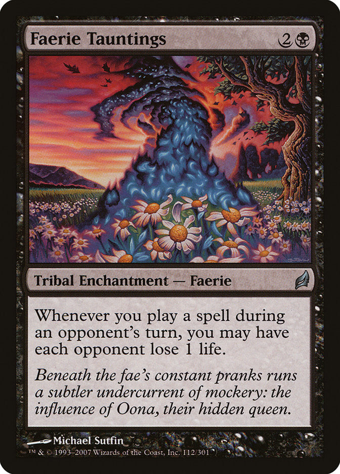 Faerie Tauntings - Foil