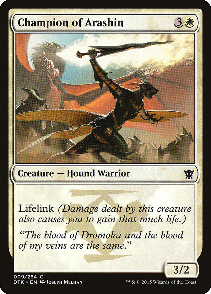 Champion of Arashin - Foil