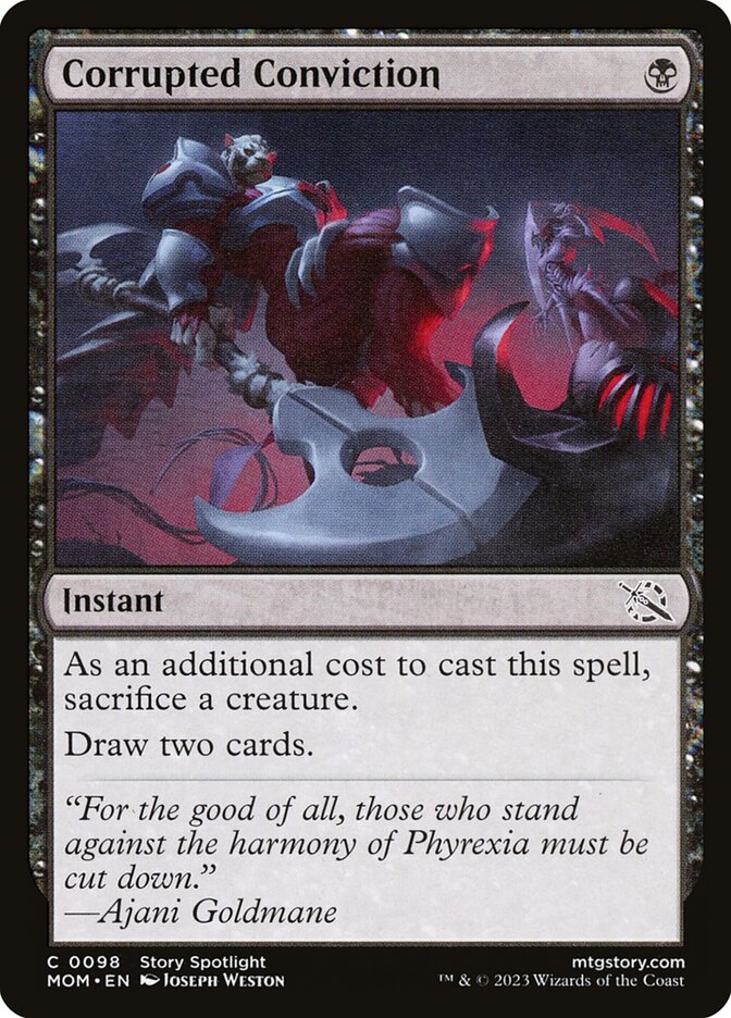 Corrupted Conviction - Foil
