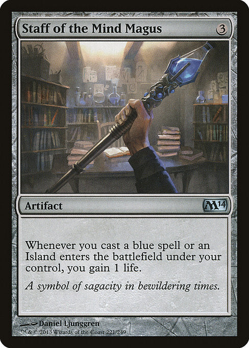 Staff of the Mind Magus - Foil
