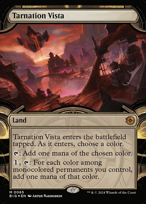 Tarnation Vista - Raised Foil