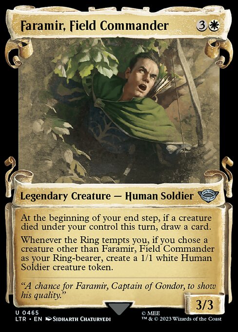 Faramir, Field Commander - Silver Foil