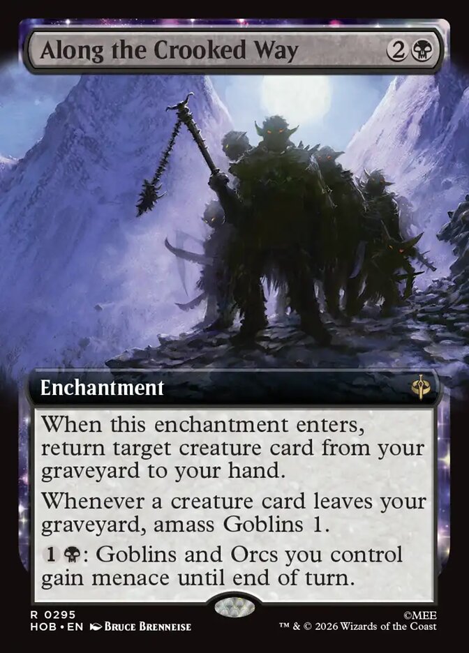 Along the Crooked Way - Foil