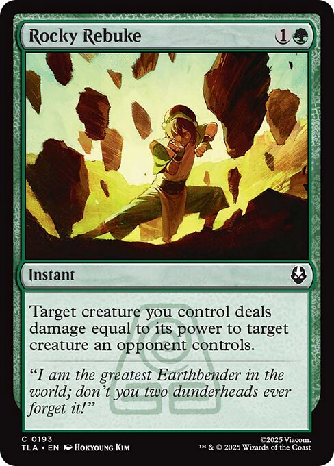 Rocky Rebuke - Foil