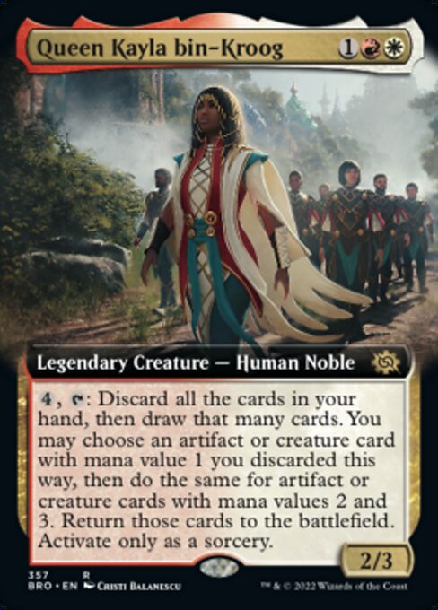 Queen Kayla bin-Kroog - Foil