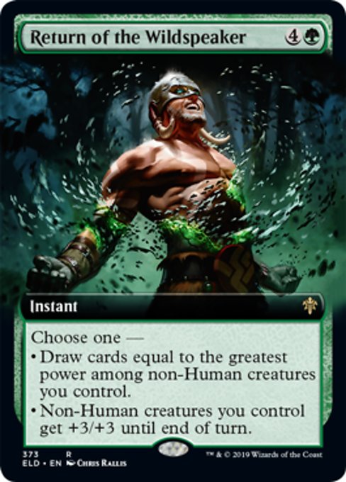 Return of the Wildspeaker - Foil