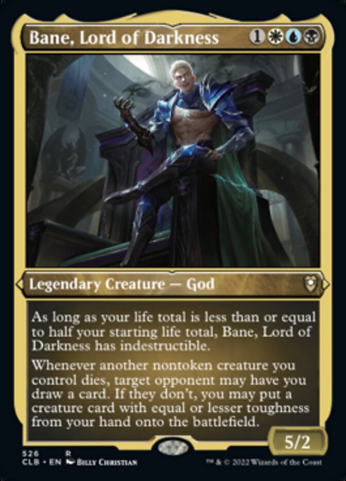 Bane, Lord of Darkness - Foil-Etched