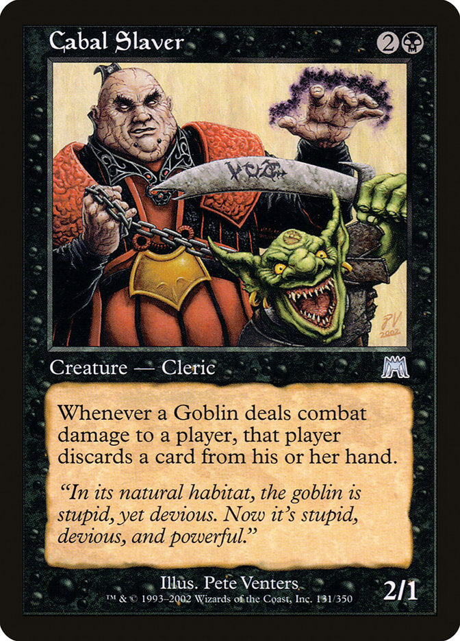 Cabal Slaver - Foil