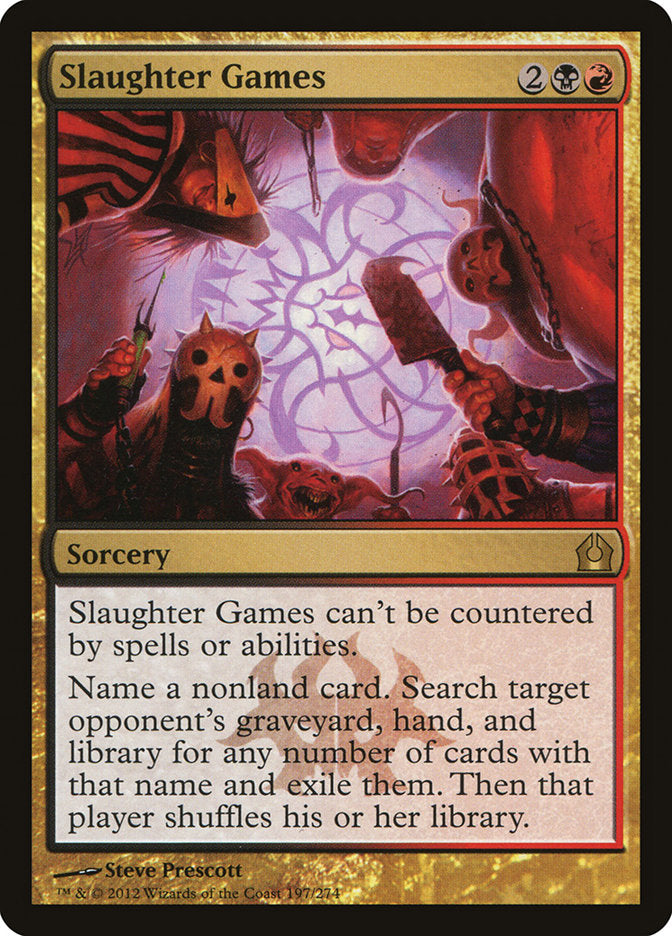Slaughter Games - Foil